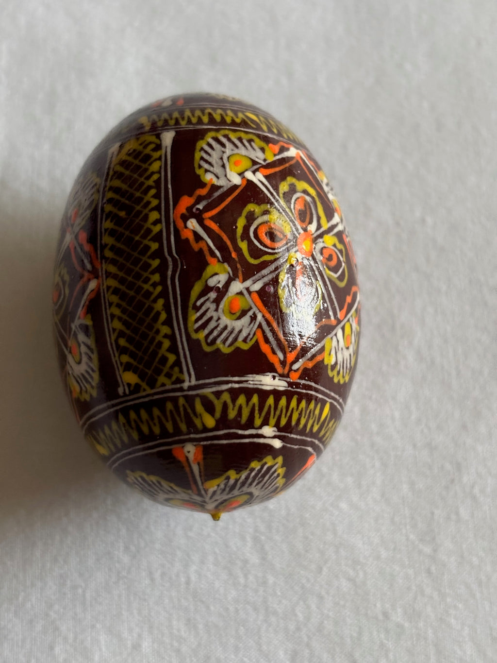 Ukrainian Pysanka Decorative Hand Painted 6  Wooden  Eggs